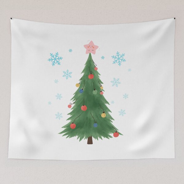 Item preview, Cute Christmas Tree Twinkle Star designed and sold by ImDrawn8.