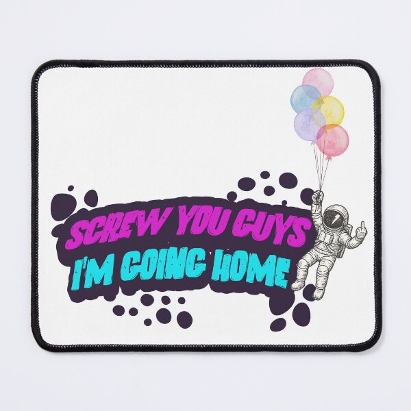 Item preview, Astronaut Flipping Off: Going Home designed and sold by Nacho Average Designs.