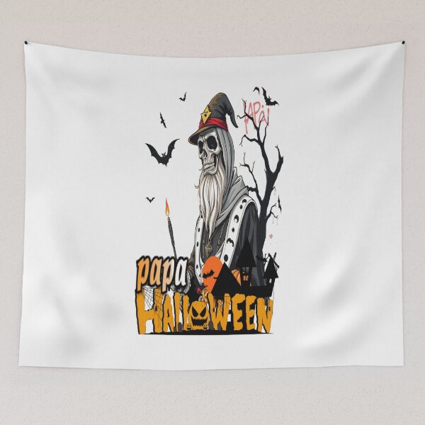 Item preview, papa halloween graffiti art funny Happy cool family hip hop wken Professional design designed and sold by atomsama.