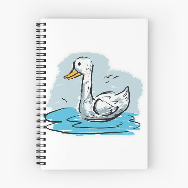 Item preview, Goose in Children's book artstyle designed and sold by the_langtry_art_logs.