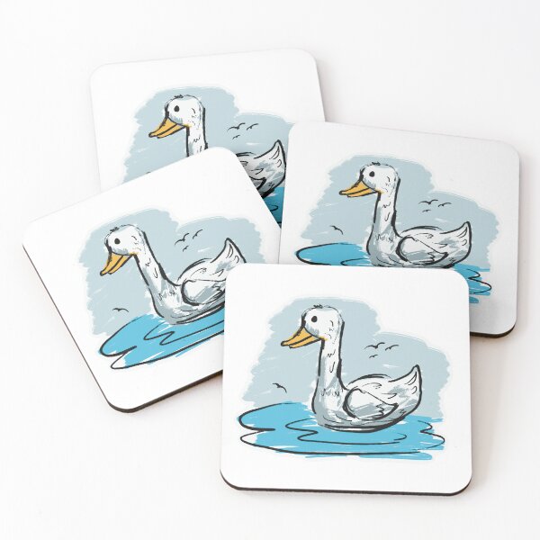 Item preview, Goose in Children's book artstyle designed and sold by the_langtry_art_logs.