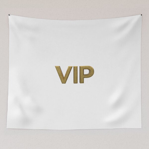 Item preview, 3D Render Text “VIP” in Golden Typography on Transparent Background designed and sold by FireFXStudio.