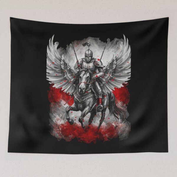 Item preview, Cavalry heavy knight red and white  designed and sold by bukajart.