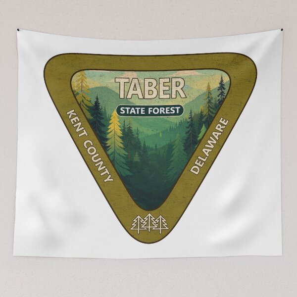 Item preview, Taber State Forest, Kent County, Delaware, Forest Design designed and sold by Wanderful-roads.