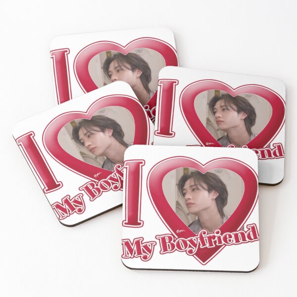 Item preview, I ❤️ My Boyfriend (Stray Kids BangChan) Print Design designed and sold by j1nirette.