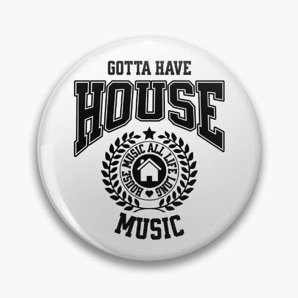 Item preview, HOUSE MUSIC  - Gotta Have Collegiate Vibe (Black)  designed and sold by Discothreadz.