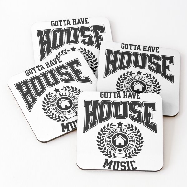 Item preview, HOUSE MUSIC  - Gotta Have Collegiate Vibe (Black)  designed and sold by Discothreadz.