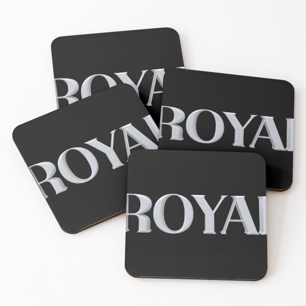 Item preview, 3D Render Text “Royal” in White Serif Font on Transparent Background designed and sold by FireFXStudio.