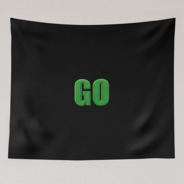 Item preview, 3D Render Text “Go” in Green Font on Transparent Background designed and sold by FireFXStudio.