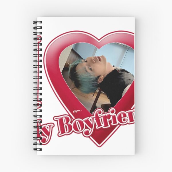 Item preview, I ❤️ My Boyfriend (Stray Kids Lee Know) Print Design designed and sold by j1nirette.