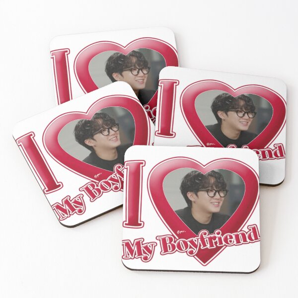 Item preview, I ❤️ My Boyfriend (Stray Kids ChangBin) Print Design designed and sold by j1nirette.