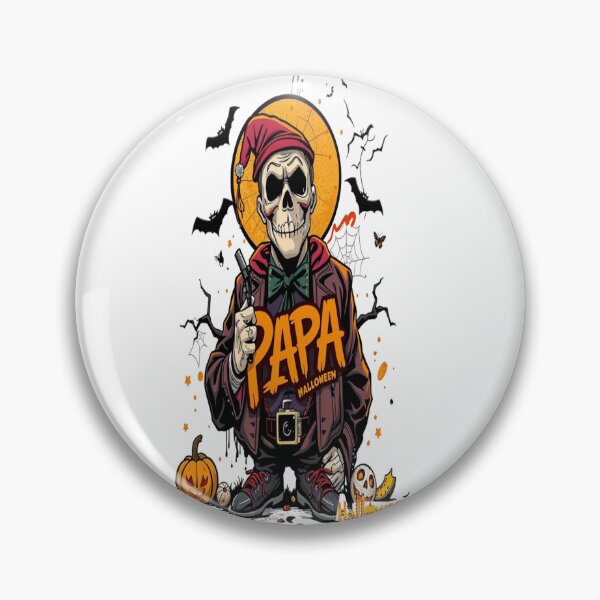 Item preview, papa halloween graffiti art funny Happy cool family hip hop wken Professional design designed and sold by atomsama.