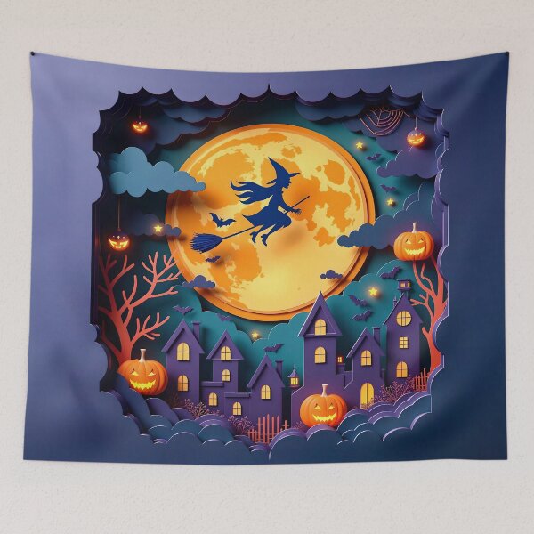 Item preview, Witch Flight designed and sold by Ilona Abou-Zolof.