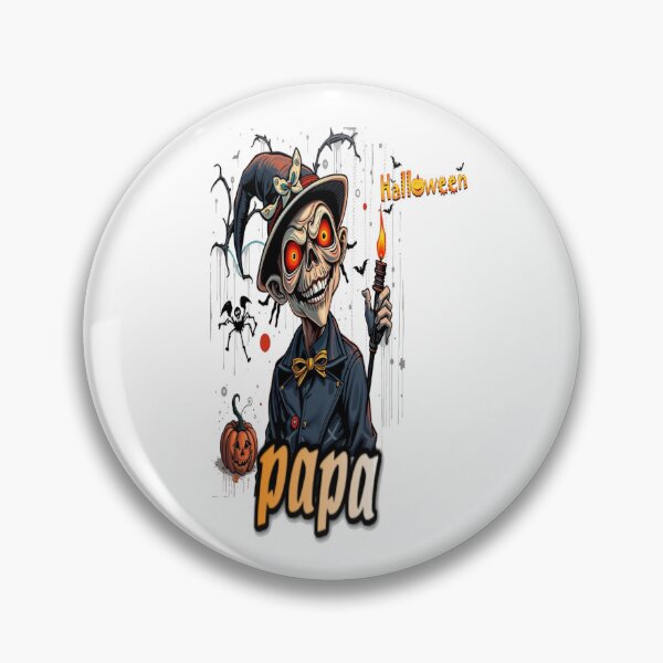 Item preview, papa halloween graffiti art funny Happy cool family hip hop wken Professional design designed and sold by atomsama.