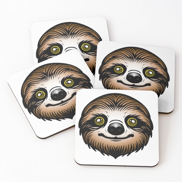Item preview, Sloth Head - Chill Wildlife Vibe designed and sold by criptart.