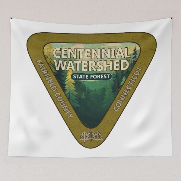 Item preview, Centennial Watershed State Forest, Fairfield County, Connecticut, Forest Design designed and sold by Wanderful-roads.