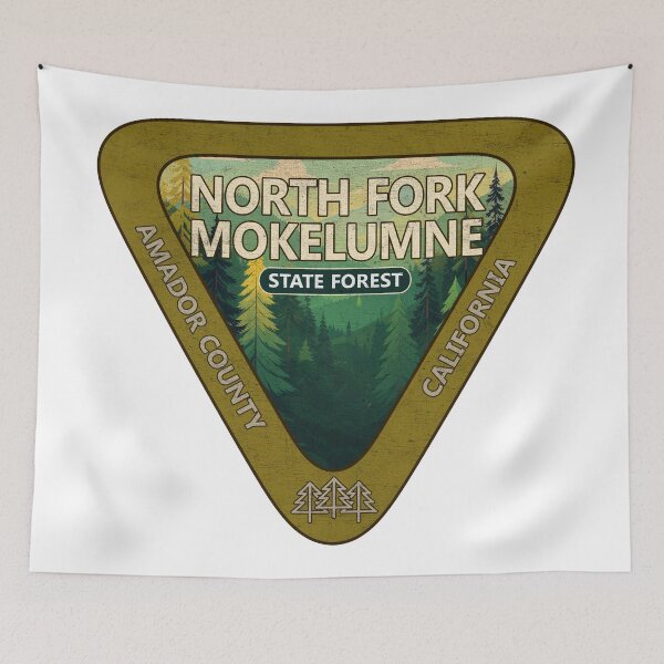 Item preview, North Fork Mokelumne State Forest, Amador County, California, Forest Design designed and sold by Wanderful-roads.