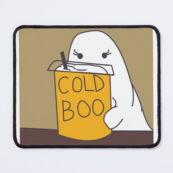 Item preview, Cold Boo Ghost Barista designed and sold by Fable & Fiasco.