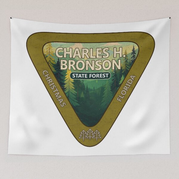 Item preview, Charles H. Bronson State Forest, Christmas, Florida, Forest Design designed and sold by Wanderful-roads.