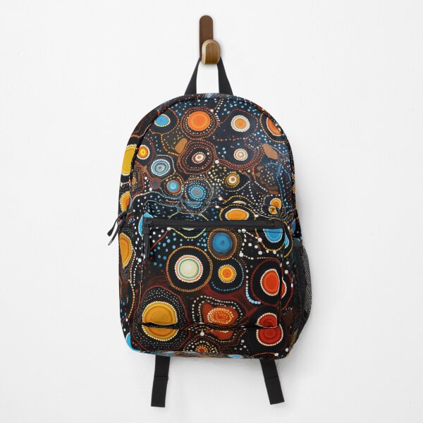 Item preview, Aboriginal Inspired Dot Art - Native Abstract designed and sold by GrinGalore.