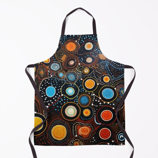 Item preview, Aboriginal Inspired Dot Art - Native Abstract designed and sold by GrinGalore.