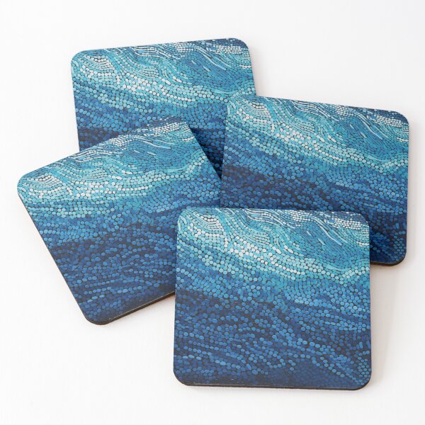 Item preview, Aboriginal Inspired Dot Art - Local Aquatic Beauty designed and sold by GrinGalore.