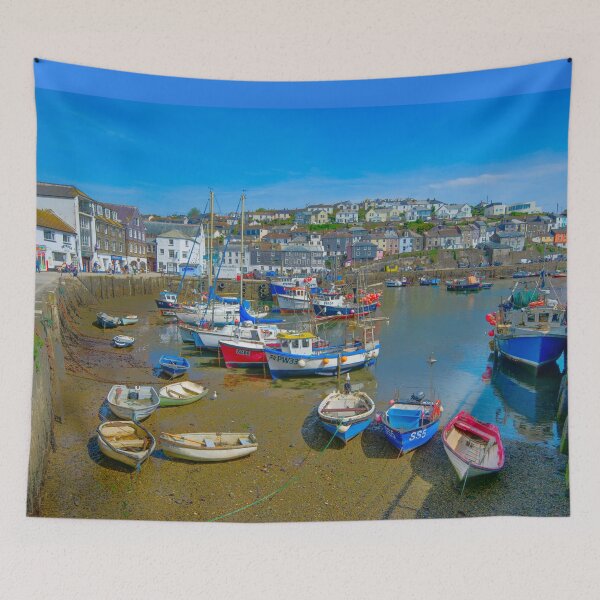 Item preview, Mevagissey Harbour designed and sold by Alisonchambers2.