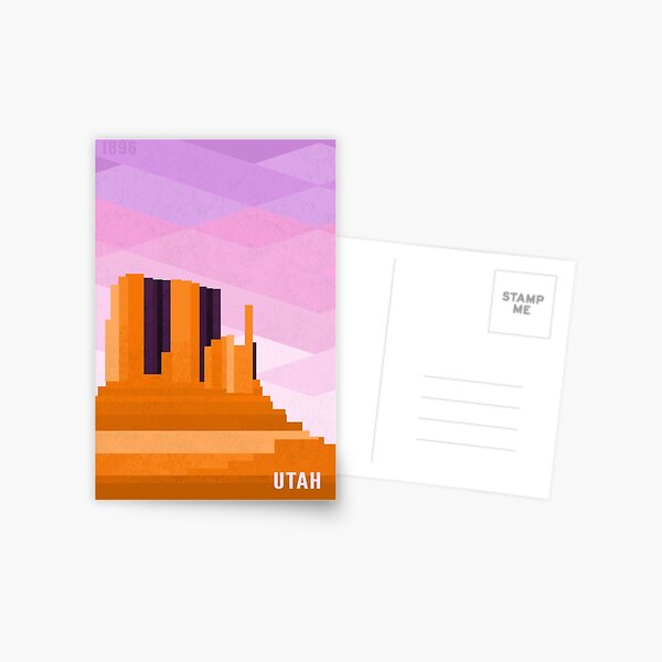 UTAH Postcard