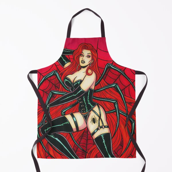 Item preview, Web Queen Spider Pin-Up designed and sold by CoffinsArt.