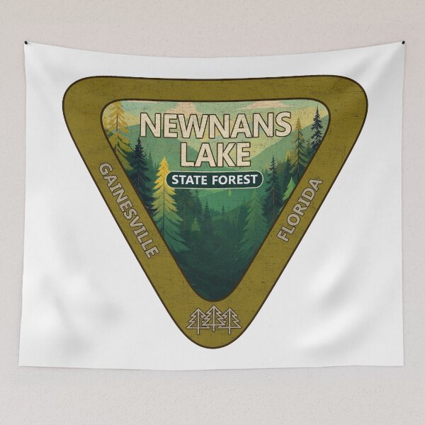 Item preview, Newnans Lake State Forest, Gainesville, Florida, Forest Design designed and sold by Wanderful-roads.
