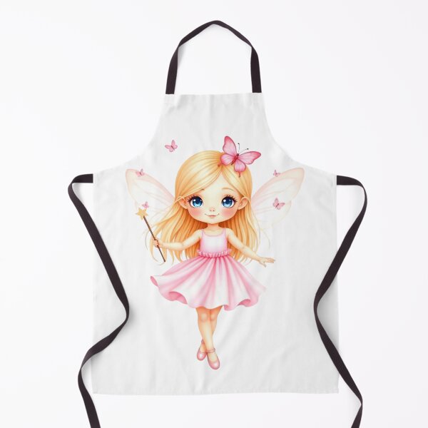 Item preview, Pink Fairy with Butterfly Friends – Magical Kids T-Shirt by FunscapeHQ designed and sold by FunscapeHQ.