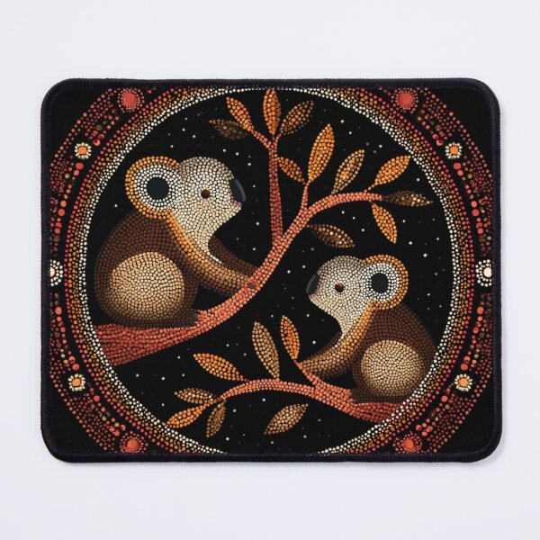 Item preview, Aboriginal Inspired Dot Art - Adorable Local Koalas designed and sold by GrinGalore.