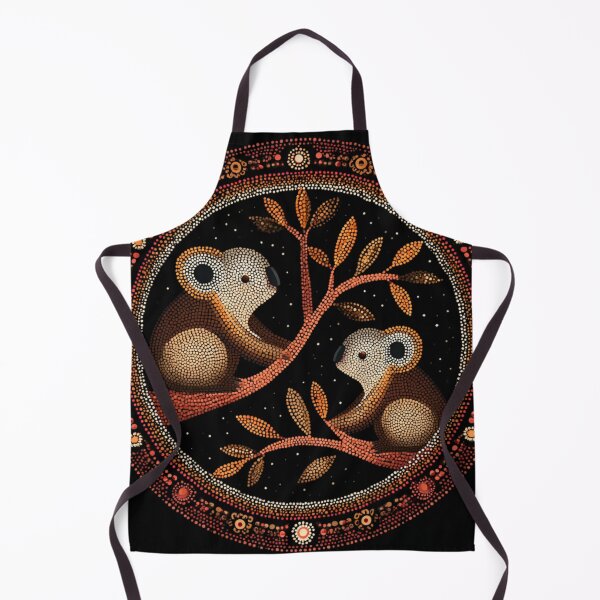 Item preview, Aboriginal Inspired Dot Art - Adorable Local Koalas designed and sold by GrinGalore.