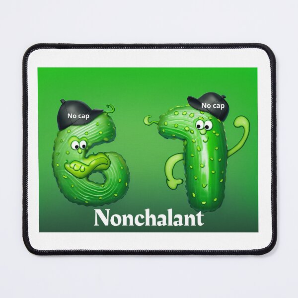 Item preview, Nonchalant pickle designed and sold by AliciaSanson.