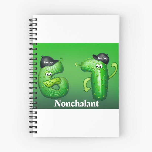 Item preview, Nonchalant pickle designed and sold by AliciaSanson.
