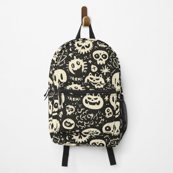 Item preview, Primitive tribal Halloween pattern with spooky skulls. designed and sold by Piotrek0001.