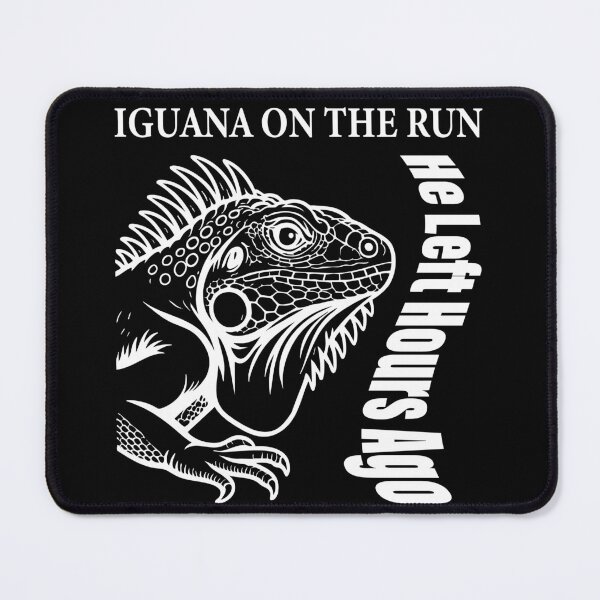 Item preview, Runaway Iguana – Happy Stroll Through the City_BK designed and sold by AckeeWolf.