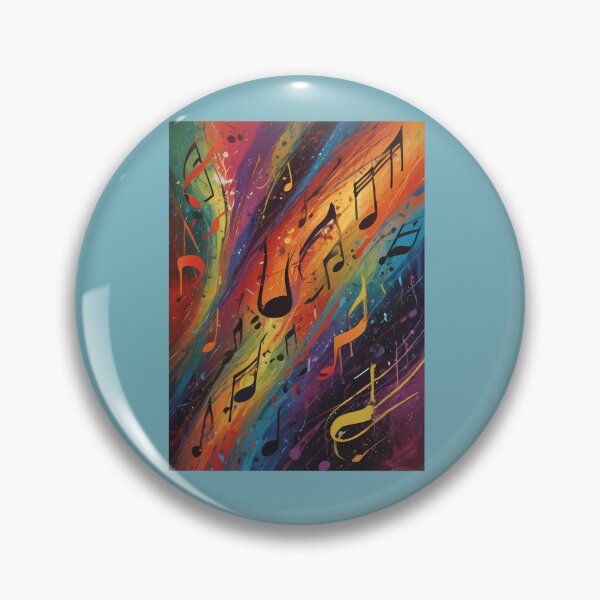 Item preview, Musical-Notes-Flowing-Pattern-Print-Design designed and sold by PeakeAndrew43.