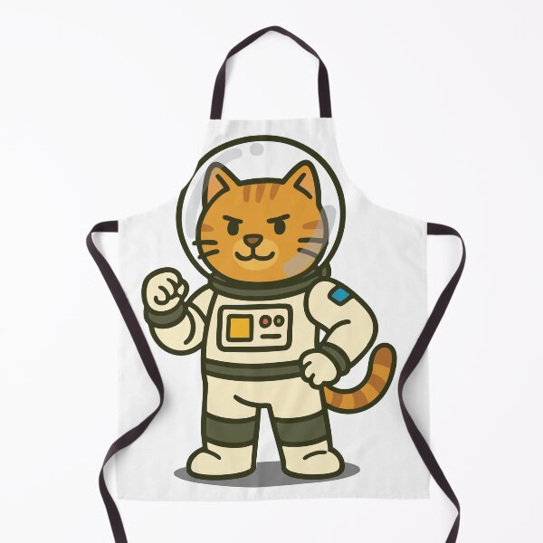 Artikelvorschau, Astronautenkatze – Weltraumforscher-Kätzchen, süße Weltraumkatzenillustration entworfen und verkauft von PierrelyHO.