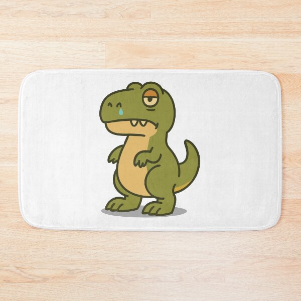 Item preview, Sick T-Rex – Cute Sad Dinosaur Art, Ill Dino Illustration for Dino Lovers designed and sold by PierrelyHO.
