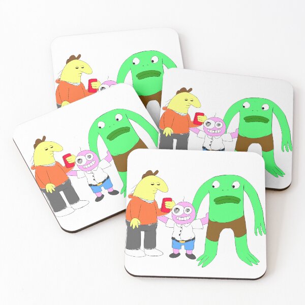 Item preview, Smiling Friends with Mr. Frog designed and sold by Quistlor.