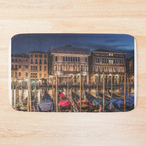 Item preview, Evening in Venice with gondolas designed and sold by Ludophoto.