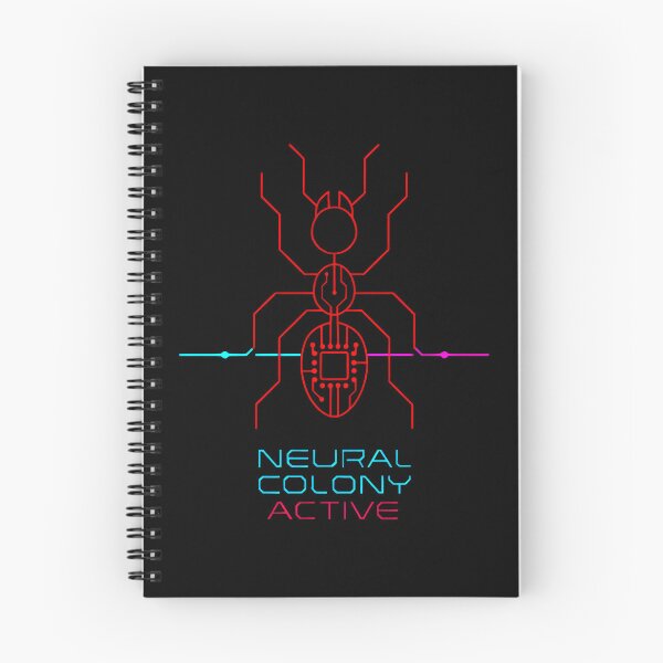 Item preview, Cyberpunk Ant in Red and Magenta Glow designed and sold by SplashTastic.