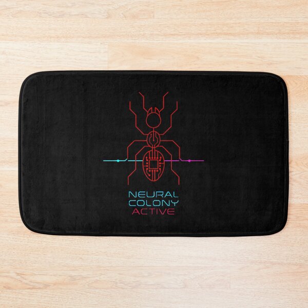 Item preview, Cyberpunk Ant in Red and Magenta Glow designed and sold by SplashTastic.