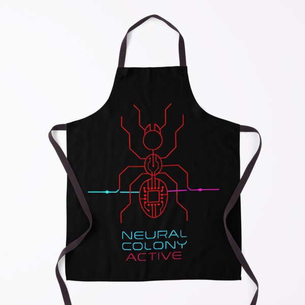 Item preview, Cyberpunk Ant in Red and Magenta Glow designed and sold by SplashTastic.