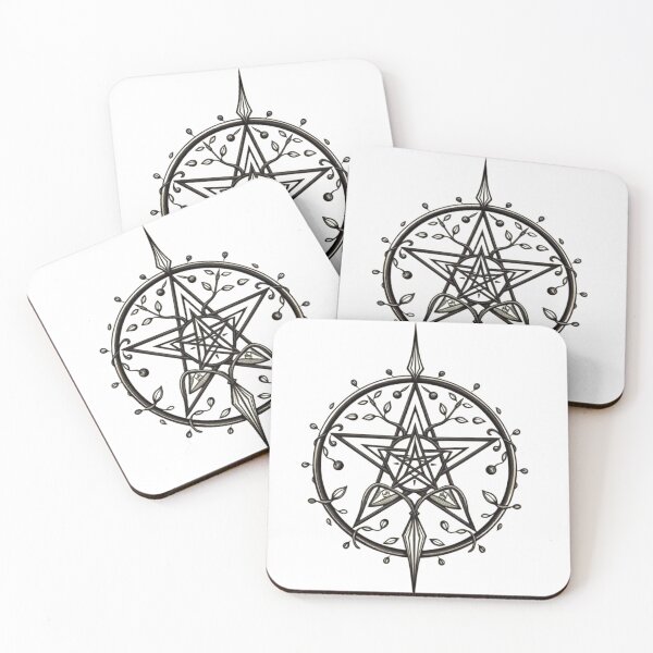 Item preview, Witchy Botanical Sigil Magic Art designed and sold by 1TruthMatrix.
