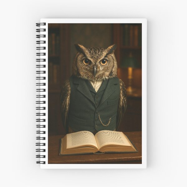Item preview, Studious Owl designed and sold by Tridentulus.