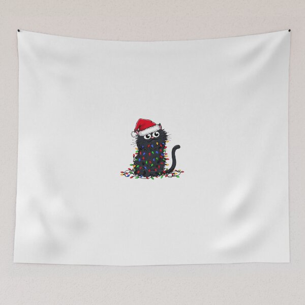 Item preview, Merry Meowmas Christmas Cat  designed and sold by cawtoon.