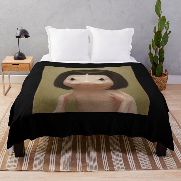 Item preview, Funny Axolotl With Bob Haircut Cute Amphibian Meme Art designed and sold by elderberry.