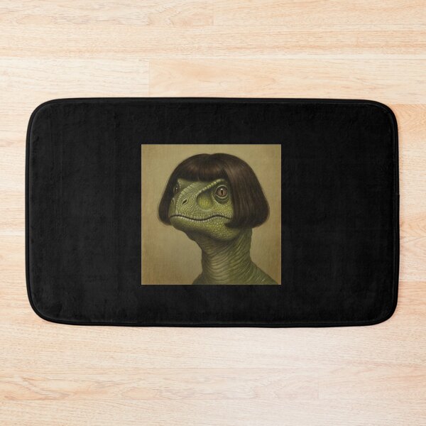 Item preview, Funny Dinosaur With Bob Haircut Prehistoric Comedy Art designed and sold by elderberry.